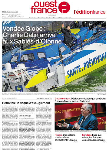 Ouest-France Édition France - 14 Janvier 2025