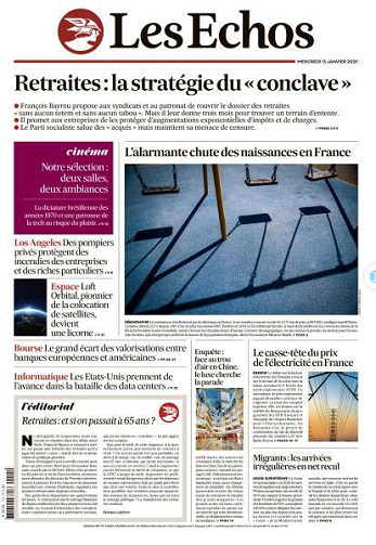 Les Echos - 15 Janvier 2025