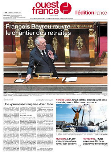 Ouest-France Édition France - 15 Janvier 2025