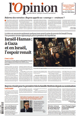 L’Opinion - 16 Janvier 2025