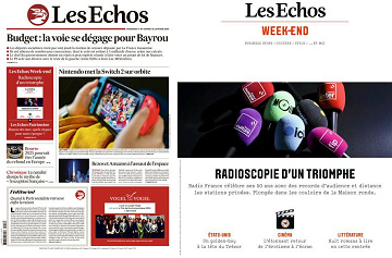 Pack Les Echos + Les Echos Week-end - Vendredi 17 Janvier 2025