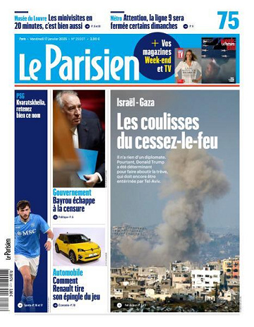 Le Parisien - 17 Janvier 2025
