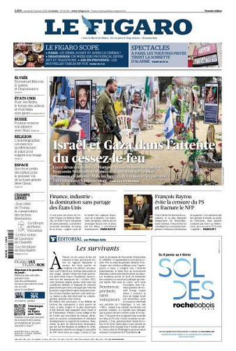 Le Figaro du Vendredi 17 Janvier 2025
