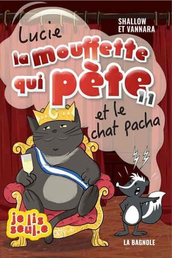 Lucie la mouffette T11 Lucie la mouffette qui pete et le chat pacha - Pierre Szalowski (2024)