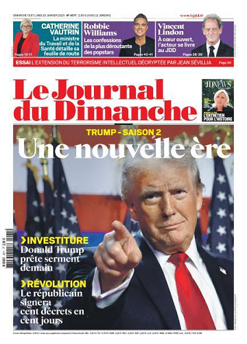Le Journal du Dimanche - 19 Janvier 2025