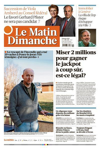 Le Matin Dimanche - 19 Janvier 2025
