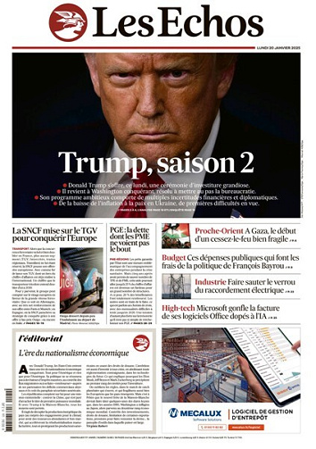Les Echos - 20 Janvier 2025