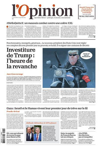 L’Opinion - 20 Janvier 2025