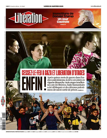 Libération du Lundi 20 Janvier 2025