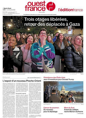 Ouest-France Édition France - 20 Janvier 2025