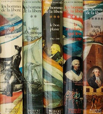 Les hommes de la liberté - Intégrale 5 tomes - Claude Manceron