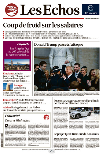 Les Echos - 21 Janvier 2025