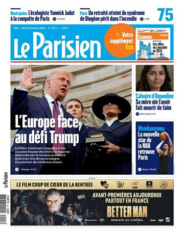 Le Parisien - 21 Janvier 2025