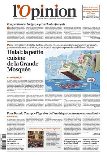 L’Opinion - 21 Janvier 2025