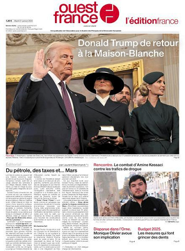 Ouest-France Édition France - 21 Janvier 2025