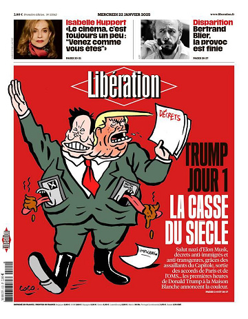 Libération du Mercredi 22 Janvier 2025