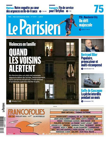 Le Parisien - 22 Janvier 2025