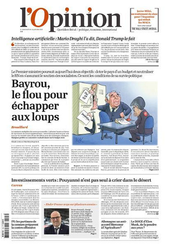 L’Opinion - 23 Janvier 2025
