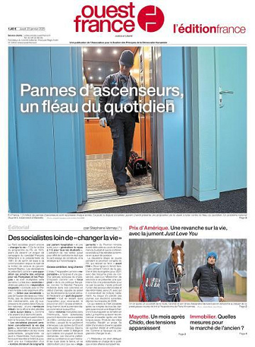Ouest-France Édition France - 23 Janvier 2025
