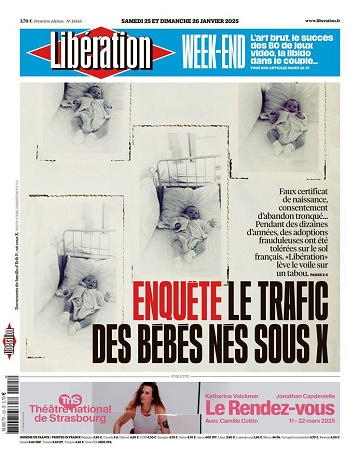 Libération du Samedi 25 et Dimanche 26 Janvier 2025