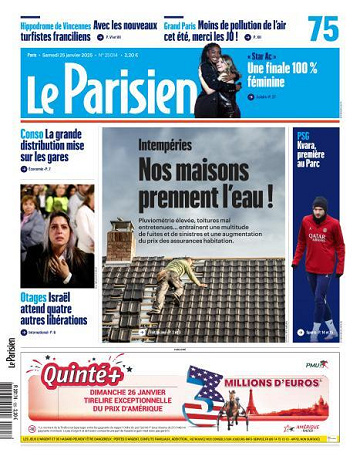 Le Parisien - 25 Janvier 2025