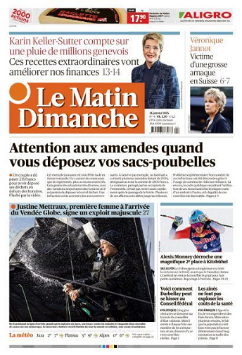 Le Matin Dimanche - 26 Janvier 2025