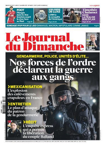 Le Journal du Dimanche - 26 Janvier 2025