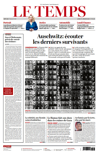 Le Temps - 27 Janvier 2025