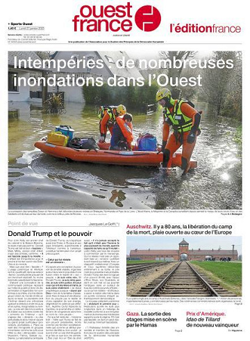 Ouest-France Édition France - 27 Janvier 2025
