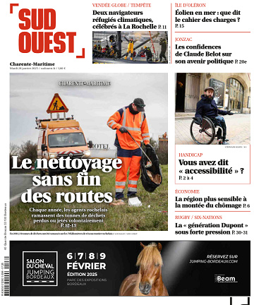 Sud Ouest (10 éditions) - 28 Janvier 2025