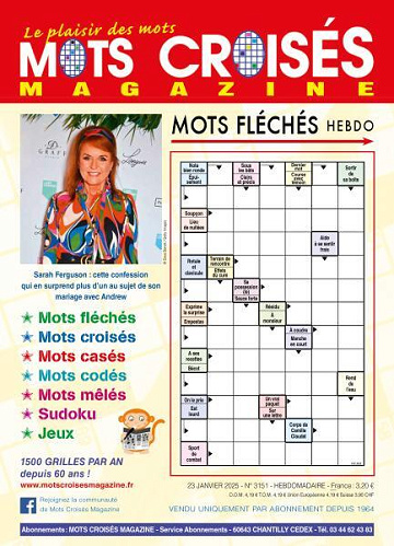 Mots Croisés Magazine - 23 Janvier 2025