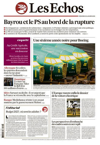 Les Echos - 29 Janvier 2025