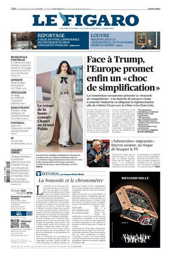 Le Figaro du Mercredi 29 Janvier 2025