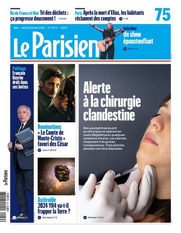 Le Parisien - 30 Janvier 2025