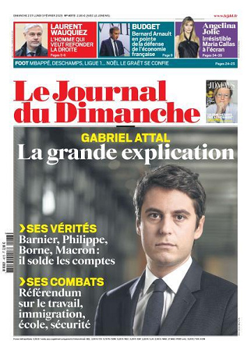 Le Journal du Dimanche - 2 Février 2025