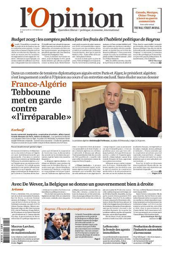 L’Opinion - 3 Février 2025