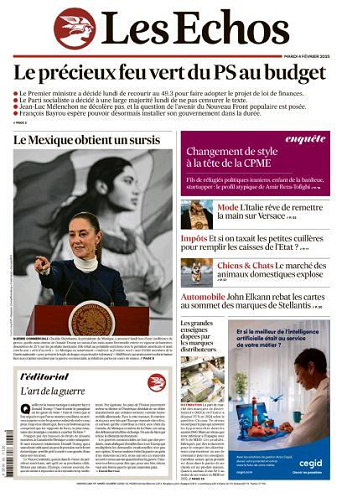 Les Echos - 4 Février 2025