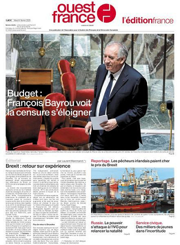 Ouest-France Édition France - 4 Février 2025