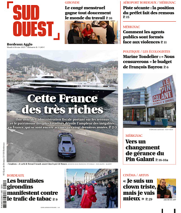 Sud Ouest (10 éditions) - 4 Février 2025