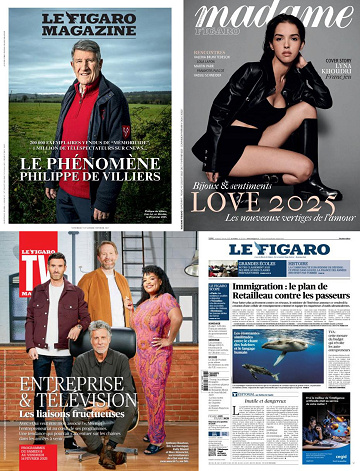 Pack Le Figaro et ses 3 suppléments - Vendredi 7 Février 2025