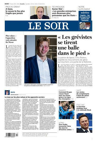Le Soir - 11 Février 2025