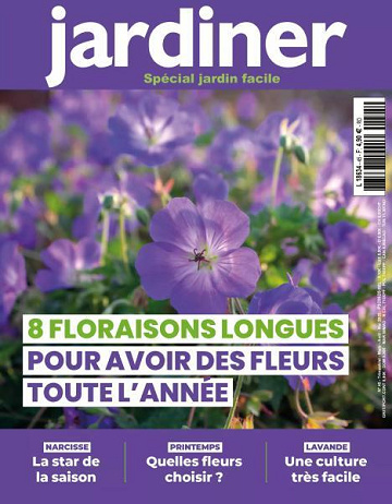 Jardiner - Mars-Mai 2025