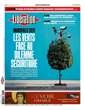 Libération du Jeudi 13 Février 2025