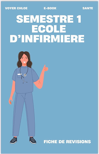 Chloë Voyer - Guide École d’infirmière : Plus de 50 fiches de révisions (2025)