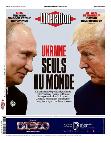 Libération du Vendredi 14 Février 2025