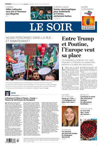 Le Soir - 14 Février 2025
