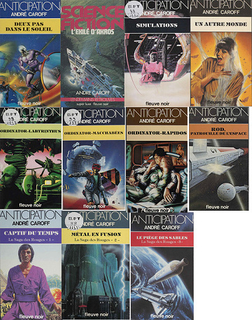 Andre Caroff - Pack 11 ebooks