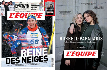 Pack L’Equipe + L’Equipe Magazine - 15 Février 2025