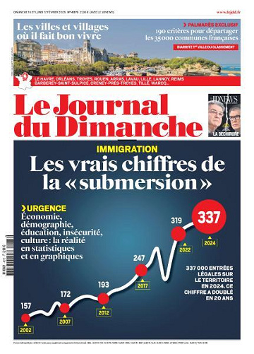 Le Journal du Dimanche - 16 Février 2025