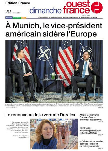 Ouest-France Édition France - 16 Février 2025